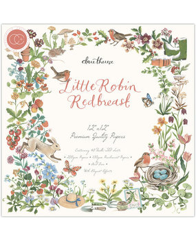 Craft Consortium Little Robin Redbreast 12x12 Inch Paper Pad (CCPPAD040) Craft Consortium Little Robin Redbreast 12x12 Inch Paper Pad (CCPPAD040)