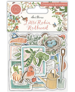 Craft Consortium Little Robin Redbreast Chipboard Ephemera (CCEPH006) Craft Consortium Little Robin Redbreast Chipboard Ephemera (CCEPH006)