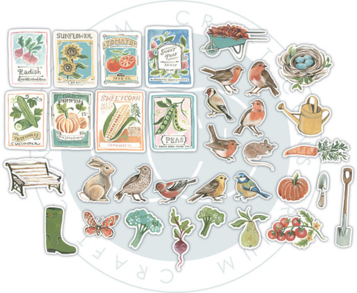 Craft Consortium Little Robin Redbreast Chipboard Ephemera (CCEPH006) Craft Consortium Little Robin Redbreast Chipboard Ephemera (CCEPH006)