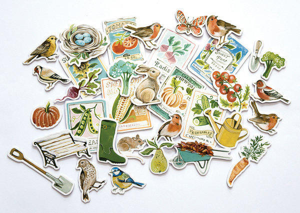 Craft Consortium Little Robin Redbreast Chipboard Ephemera (CCEPH006) Craft Consortium Little Robin Redbreast Chipboard Ephemera (CCEPH006)