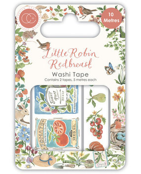 Craft Consortium Little Robin Redbreast Washi Tape (CCWTPE021) Craft Consortium Little Robin Redbreast Washi Tape (CCWTPE021)