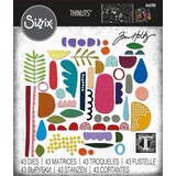 Sizzix Thinlits Die Set Abstract Elements (666280)