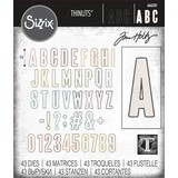 Sizzix Thinlits Die Set Alphanumeric (666281)