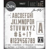 Sizzix Thinlits Die Set Alphanumeric Emporium (666282)