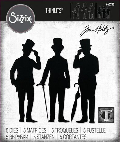 Sizzix Thinlits Die Set Gentlemen (666286)