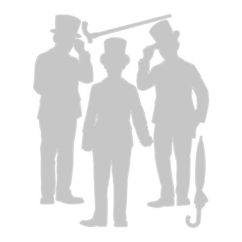 Sizzix Thinlits Die Set Gentlemen (666286)