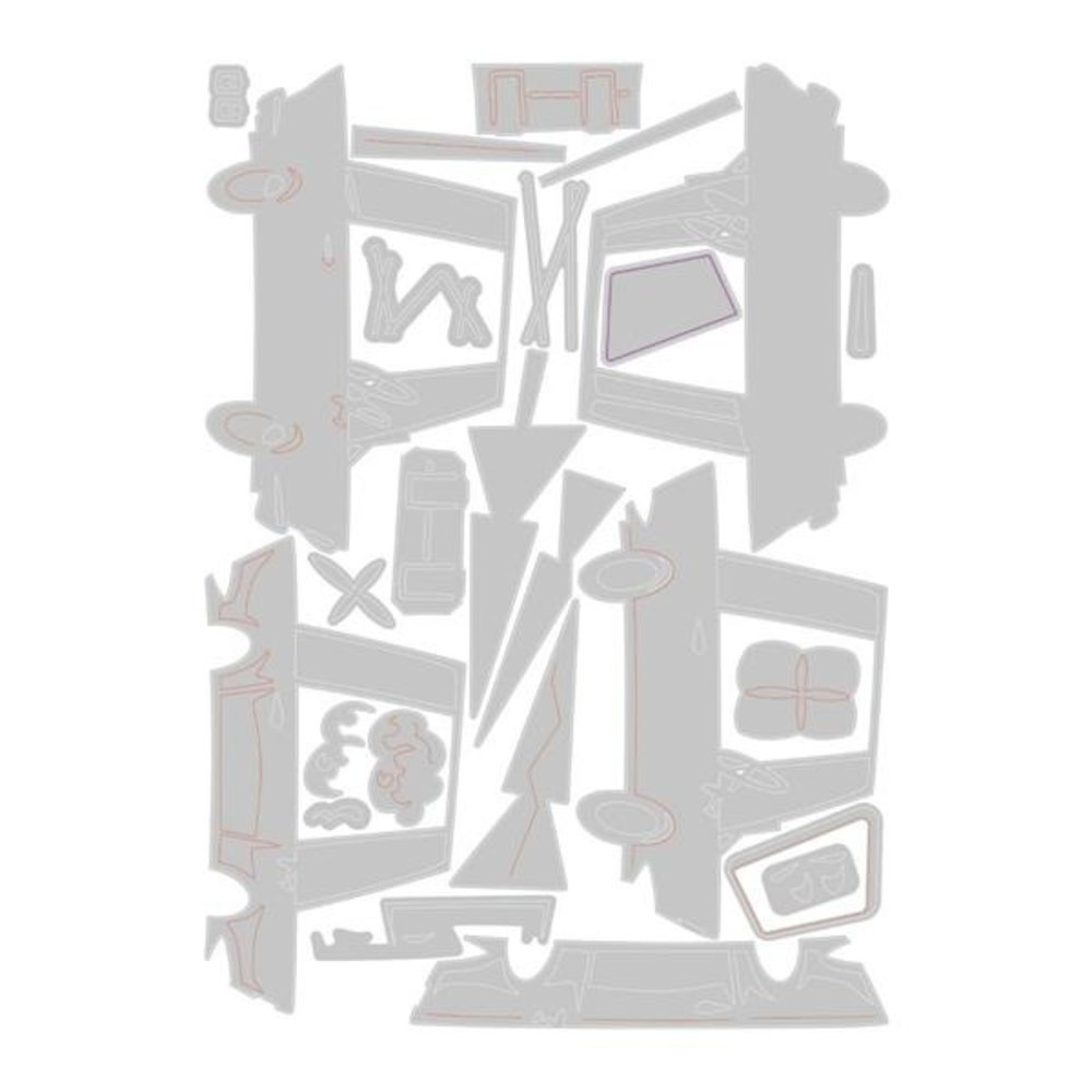 Sizzix Thinlits Die Set Road Trip Colorize (666288)