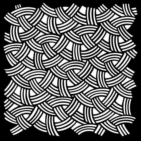Pink Ink Designs Woven 7x7 Inch Masking Stencil (PINKST019)