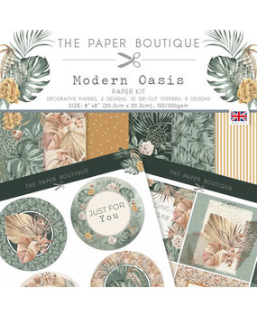 The Paper Boutique Modern Oasis 8x8 Inch Paper Kit (PB2005) The Paper Boutique Modern Oasis 8x8 Inch Paper Kit (PB2005)
