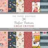 The Paper Boutique Circus Critters 8x8 Inch Decorative Papers (PB1993)