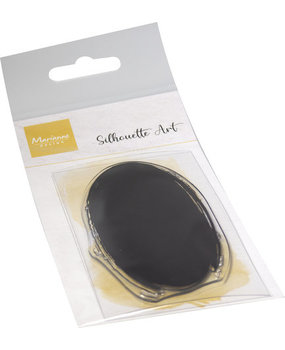 Marianne Design Silhouette Art Clear Stamps Oval (CS1123) Marianne Design Silhouette Art Clear Stamps Oval (CS1123)
