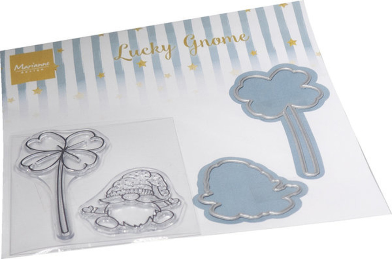 Marianne Design Stamp & Die Lucky Gnome (CS1127) Marianne Design Stamp & Die Lucky Gnome (CS1127)
