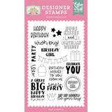 Echo Park A Birthday Wish Girl Wish Big Clear Stamps (BWG296044)*