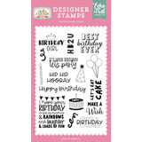 Echo Park A Birthday Wish Girl HB2U Clear Stamps (BWG296045)