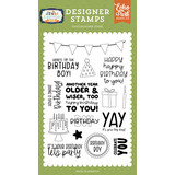Echo Park A Birthday Wish Boy Celebrate You Clear Stamps (BWB297045)