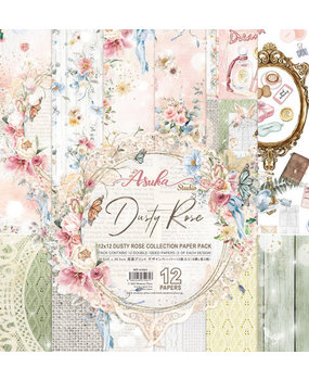 Memory Place Dusty Rose 12x12 Inch Paper Pack (MP-61061)