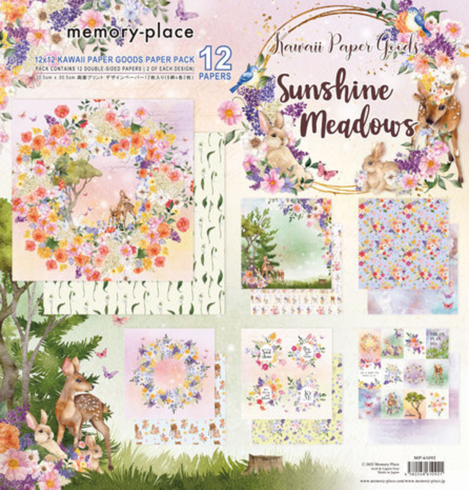 Memory Place Sunshine Meadows 12x12 Inch Paper Pack (MP-61092) Memory Place Sunshine Meadows 12x12 Inch Paper Pack (MP-61092)