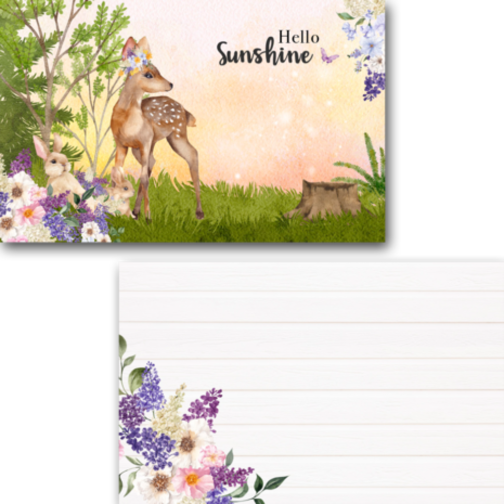 Memory Place Sunshine Meadows Journaling Card (MP-61103) Memory Place Sunshine Meadows Journaling Card (MP-61103)