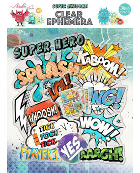 Memory Place Super Awesome Clear Ephemera (MP-61137)