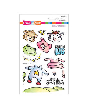 Stampendous! Moon Dance Clear Stamps (STP-176)