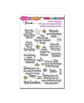 Stampendous! Spring Sentiments Clear Stamps (SSC1239)