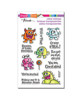 Stampendous! Little Monsters Clear Stamps (SSC1284)