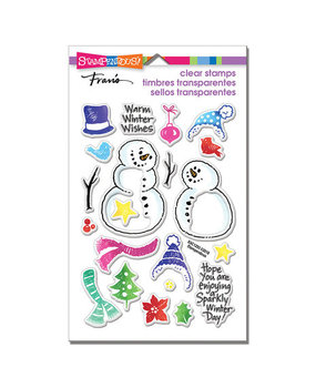 Stampendous! Snowmen Accessories Clear Stamps (SSC1293)