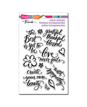 Stampendous! Script Sayings Clear Stamps (SSC1308)