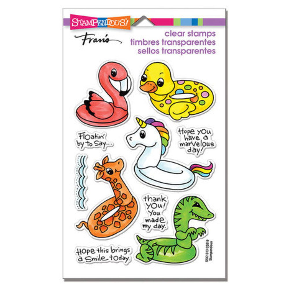 Stampendous! Floaties Clear Stamps (SSC1313) Stampendous! Floaties Clear Stamps (SSC1313)