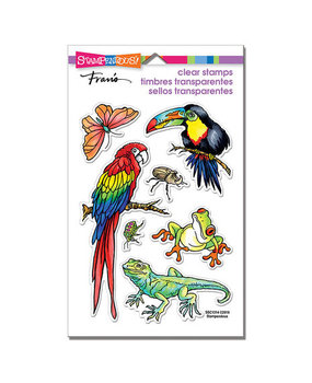 Stampendous! Jungle Life Clear Stamps (SSC1314)