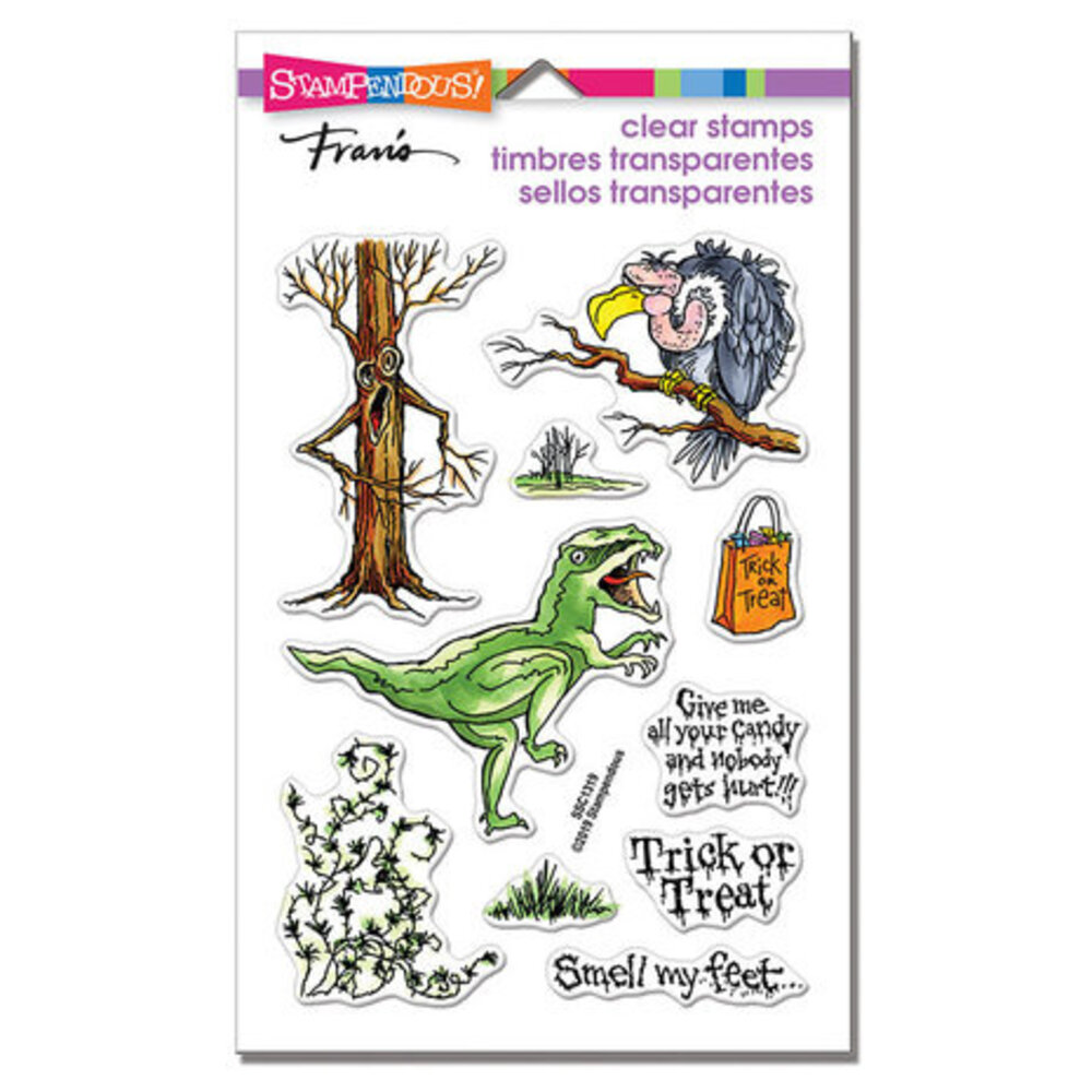 Stampendous! Creature Tricks Clear Stamps (SSC1319) Stampendous! Creature Tricks Clear Stamps (SSC1319)