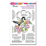 Stampendous! Bird Frame Clear Stamps (SSC1331)