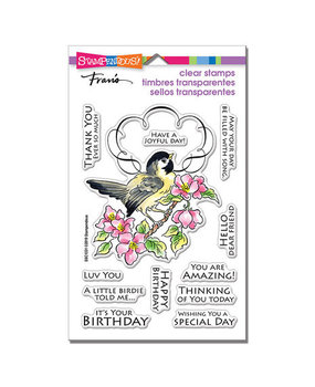 Stampendous! Bird Frame Clear Stamps (SSC1331)