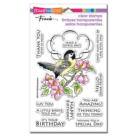 Stampendous! Bird Frame Clear Stamps (SSC1331) Stampendous! Bird Frame Clear Stamps (SSC1331)