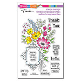 Stampendous! Floral Frame Clear Stamps (SSC1332)