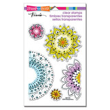 Stampendous! Floral Circles Clear Stamps (SSC1336)