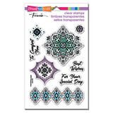 Stampendous! Floral Diamonds Clear Stamps (SSC1337)