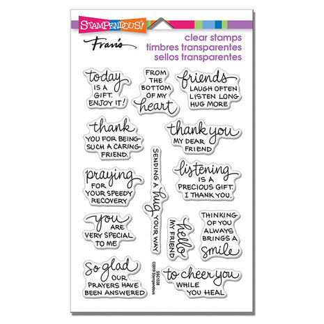 Stampendous! From My Heart Clear Stamps (SSC1338) Stampendous! From My Heart Clear Stamps (SSC1338)