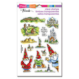 Stampendous! Gnome Travels Clear Stamps (SSC1343)