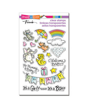 Stampendous! Baby Gift Clear Stamps (SSC1350)