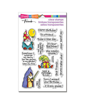 Stampendous! Gnome Sayings Clear Stamps (SSC1352)