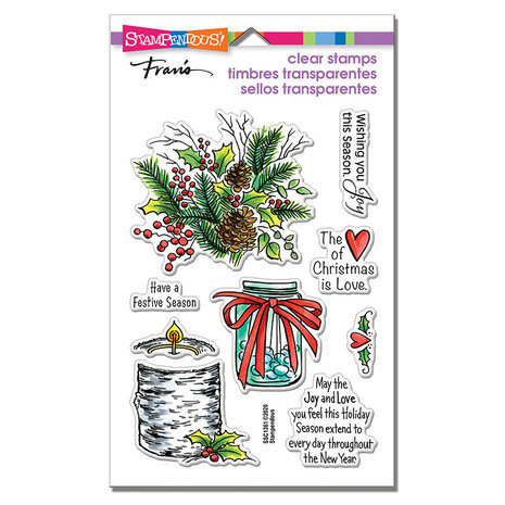 Stampendous! Festive Season Clear Stamps (SSC1361) Stampendous! Festive Season Clear Stamps (SSC1361)
