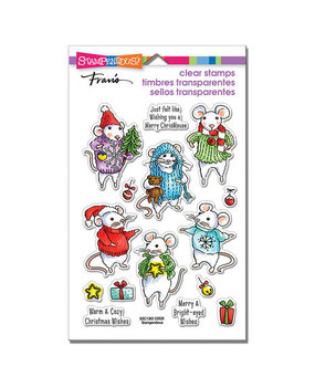 Stampendous! Felt Mice Clear Stamps (SSC1362)