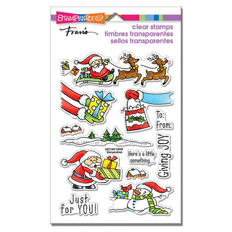 Stampendous! Christmas Gift Clear Stamps (SSC1363)