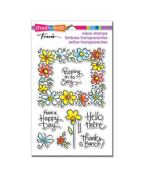 Stampendous! Flower Frame Clear Stamps (SSC1370)