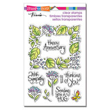 Stampendous! Leafy Frame Clear Stamps (SSC1371)