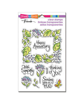 Stampendous! Leafy Frame Clear Stamps (SSC1371)
