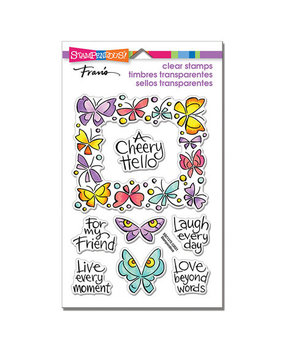 Stampendous! Winged Frame Clear Stamps (SSC1372)