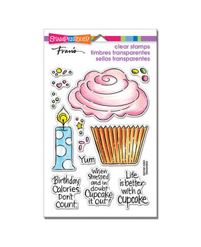 Stampendous! Pop Cupcake Clear Stamps (SSC1381)