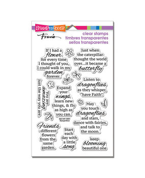 Stampendous! Winged Wishes Clear Stamps (SSC1391)